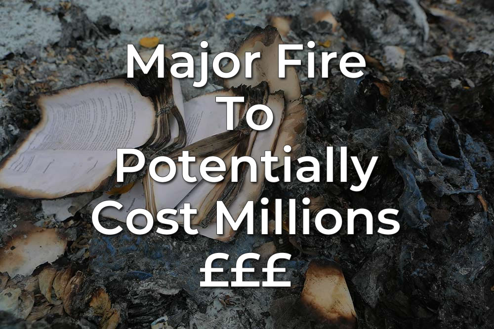 Major Fire To Potentially Cost Millions