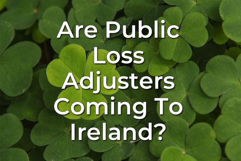 Are Public Loss Adjusters Coming To Ireland?