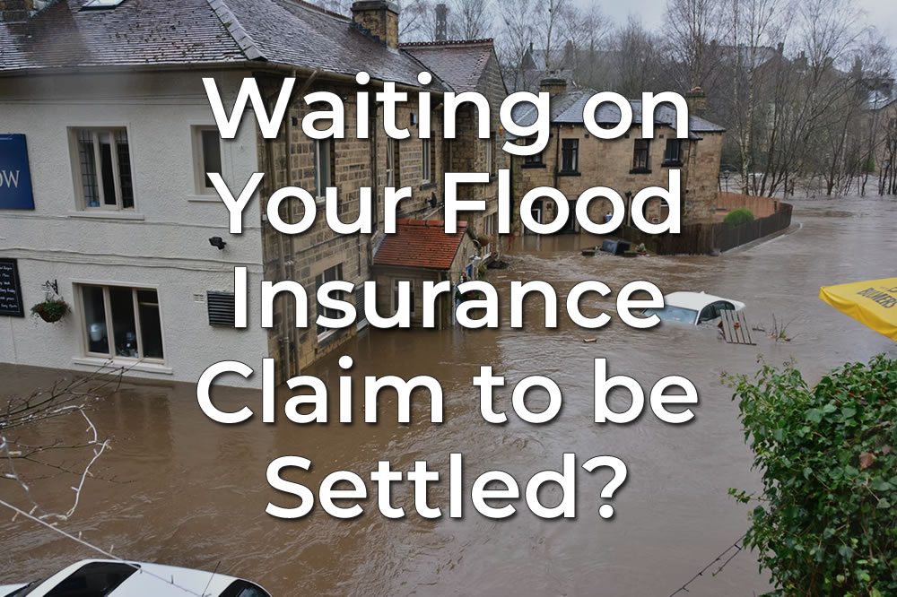 Are you still waiting on your insurer to settle your flood insurance claim? We can help.